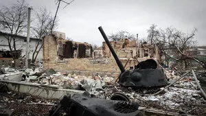 Armata rusă a bombardat mai multe obiective din Kiev 