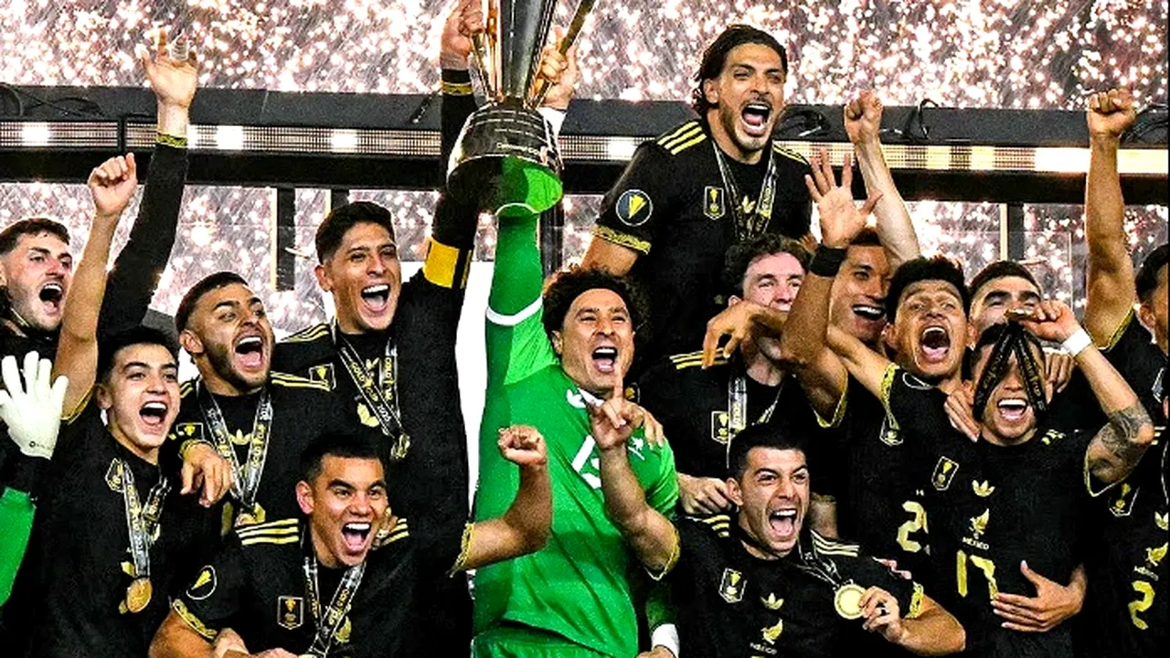 Mexic este campioană la fotbal în America Centrală și de Nord după ce a a învins SUA