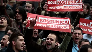 Belgrad: Manifestaţie de amploare pentru integrarea Serbiei în UE