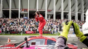 Natalia Iocsak, prima femeie care a câştigat o etapă din Campionatul Naţional de Drift

