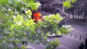 Troleibuzele din Capitală, verificate după incendiul de duminică