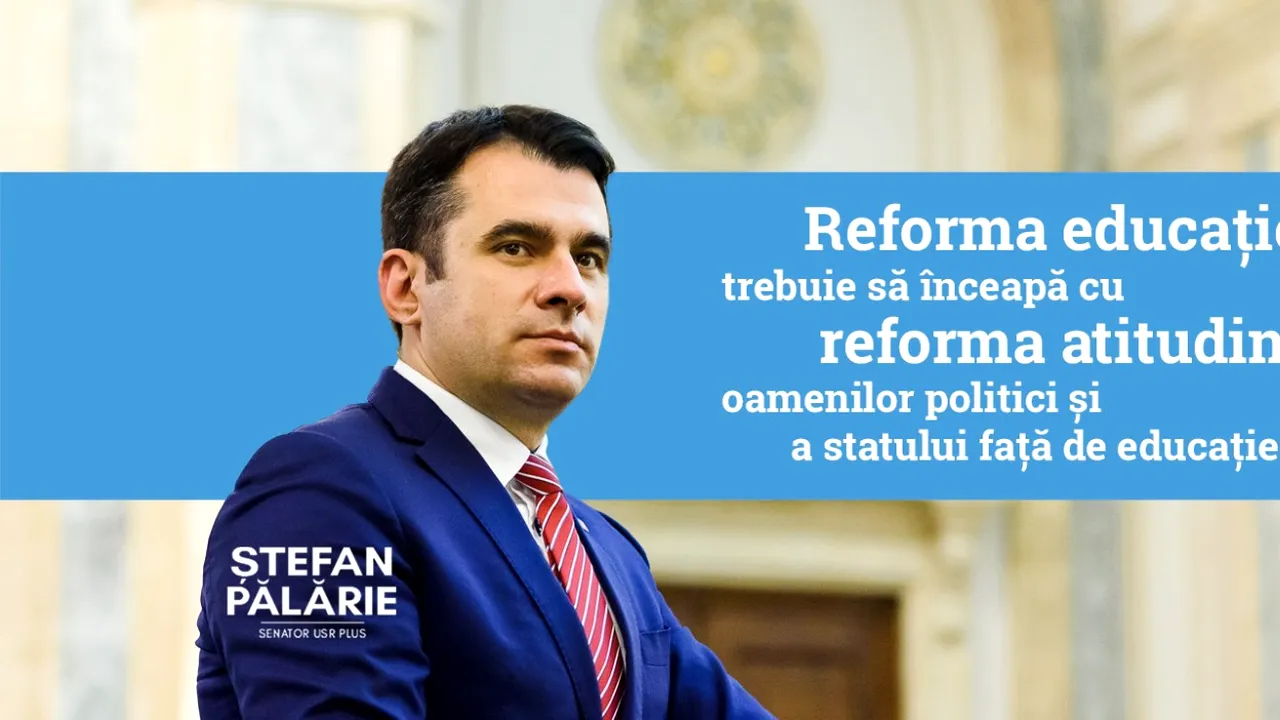 USR: Dezbaterile pe legile Educaţiei, simple exerciţii de imagine. Rezolvă doar plagiatul lui Ciucă