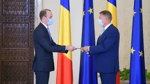 VIDEO Dan Vîlceanu a depus jurământul ca ministru de Finanţe în cadrul unei ceremonii atipice