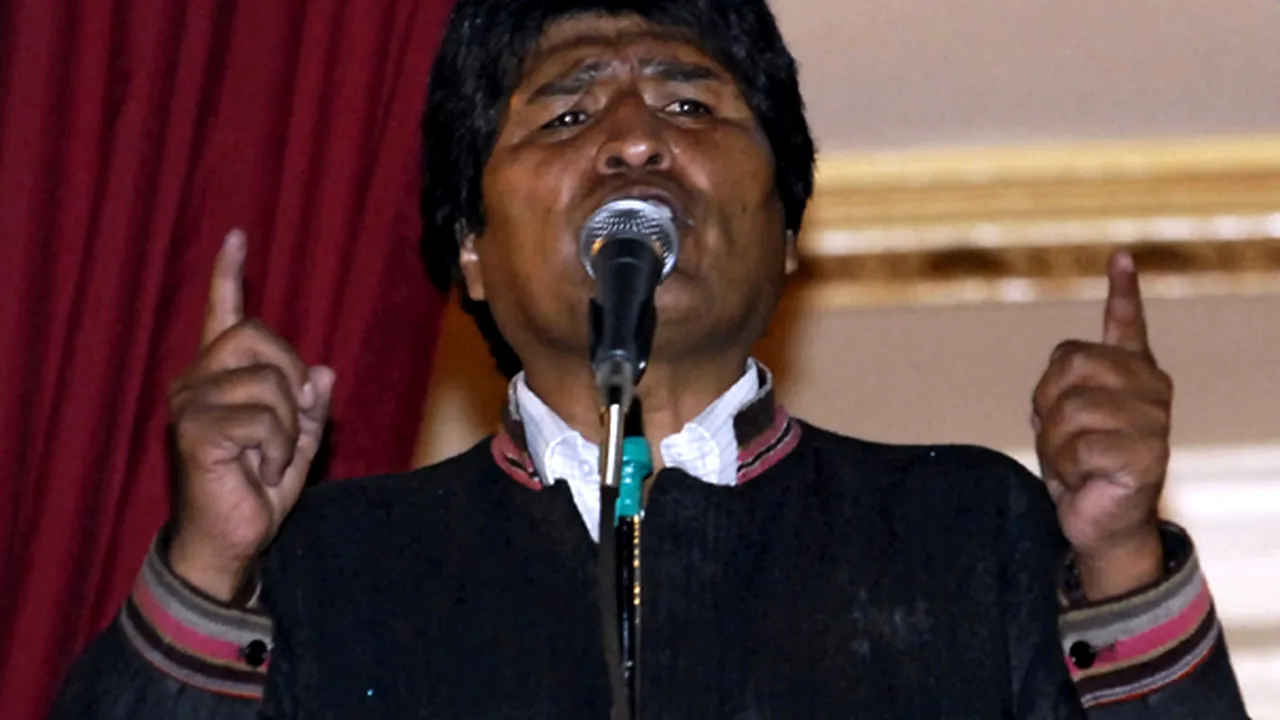 Evo Morales, reales preşedinte al Boliviei, promite o accelerare a schimbării