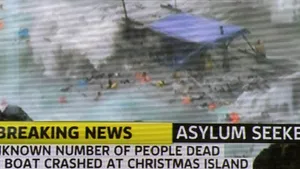 Cel puţin 50 de imigranţi clandestini s-au înecat în largul unei insule australiene - FOTO, VIDEO