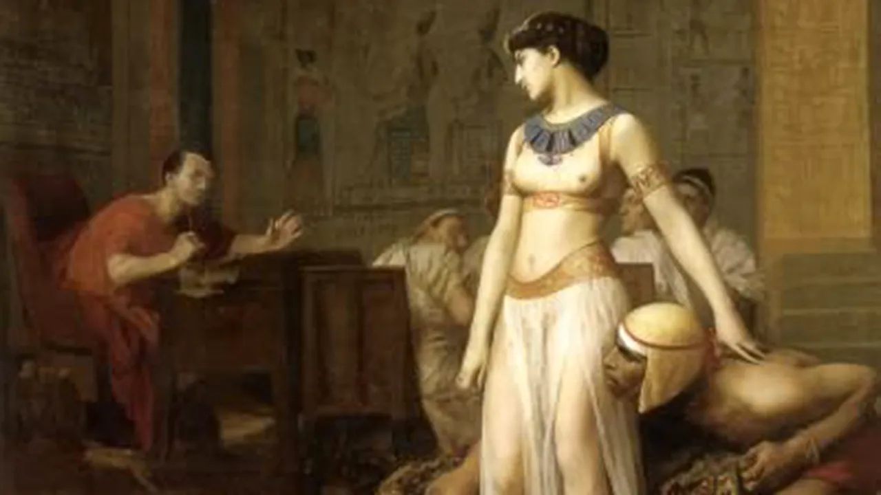 Statuie a reginei Cleopatra, descoperită în Egipt
