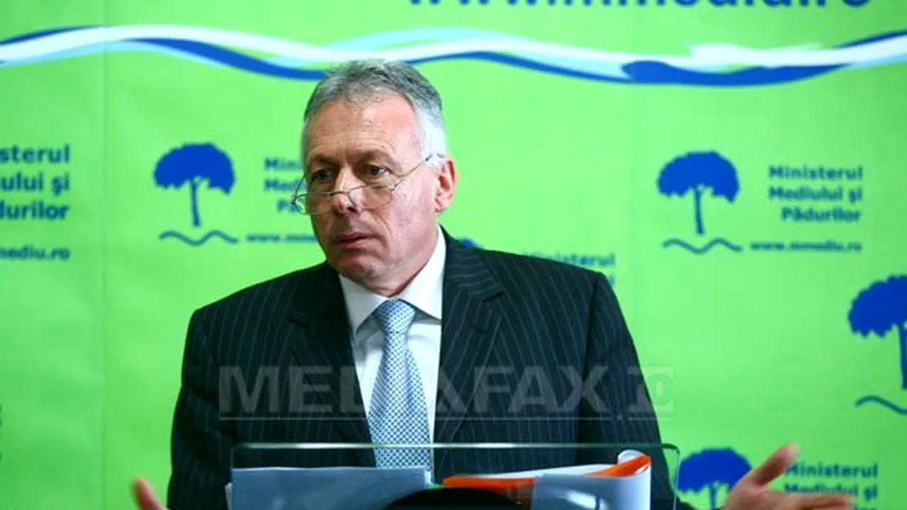 Borbely: Voi schimba conducerea Agenţiei de Protecţie a Mediului probabil luni. Ministrul s-a gândit deja la persoana care ar putea să îl înlocuiască pe actualul şef
