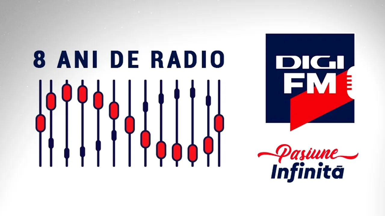 Digi FM a celebrat 8 ani de poveste ON AIR