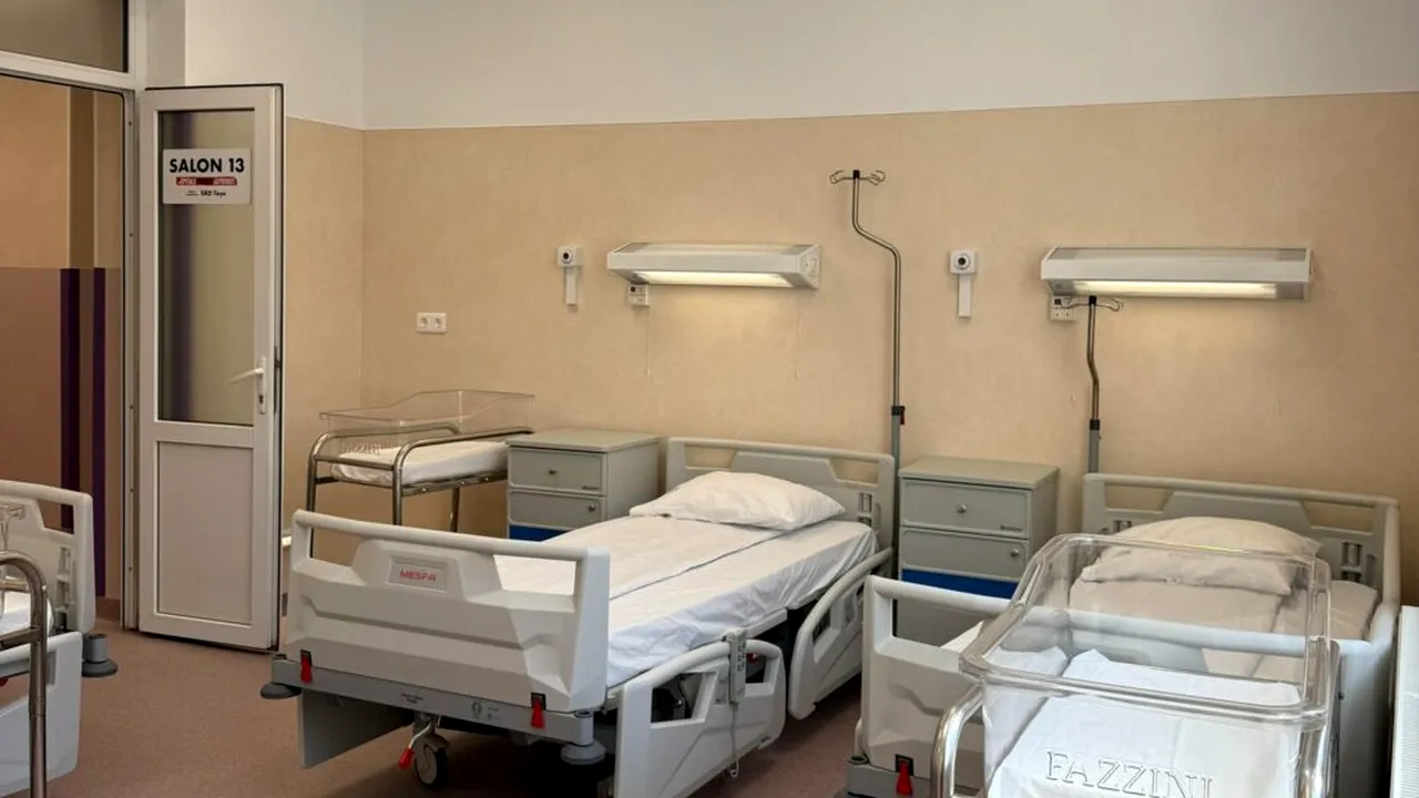Cea mai mare maternitate din Ardeal, modernizată cu peste 1,4 milioane de euro