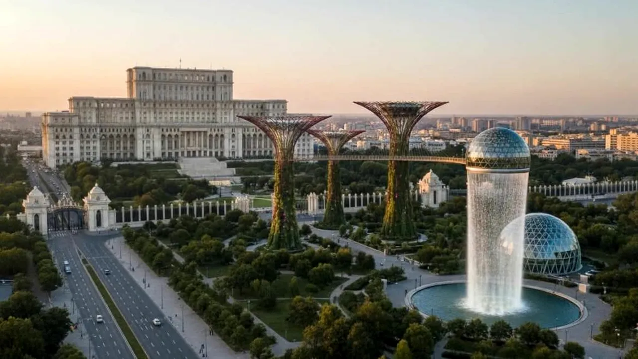 Proiectul futuristic din Parcul Izvor „reprezintă exclusiv un studiu de caz”, afirmă Primăria Capitalei