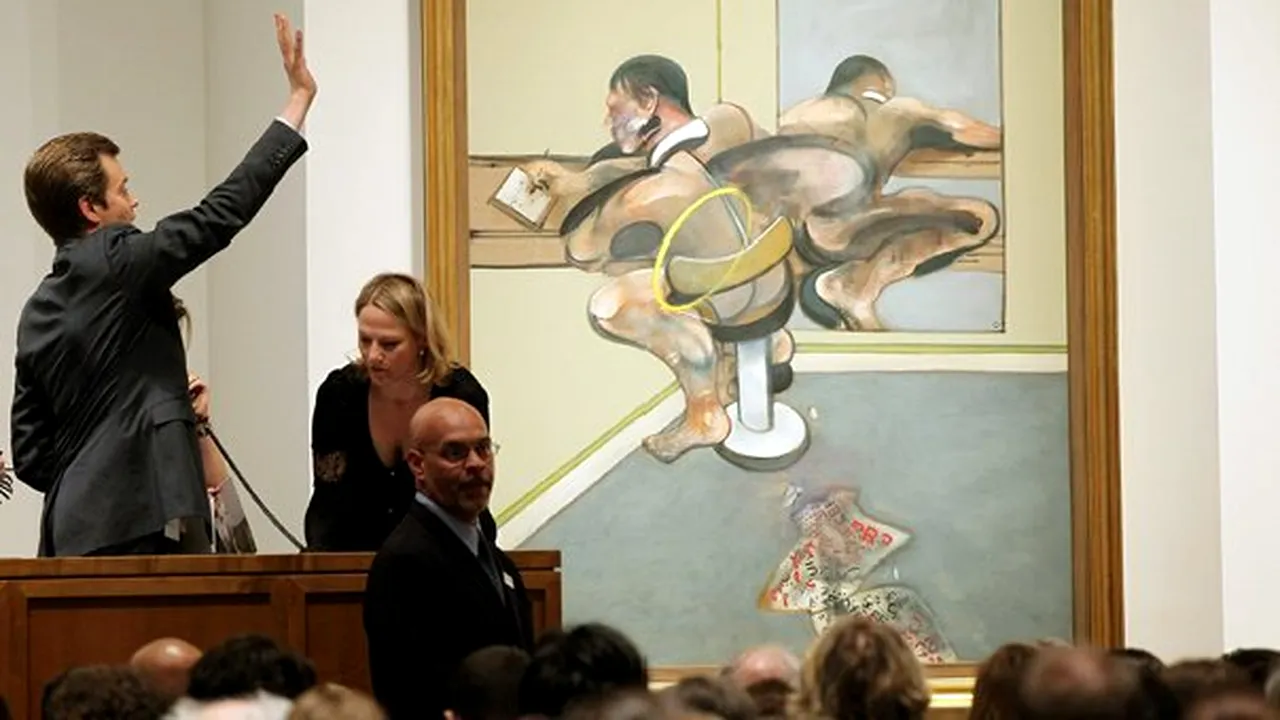 Tablouri de Francis Bacon şi Roy Lichtenstein, vândute la licitaţie cu aproape 45 milioane dolari