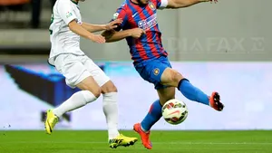 Steaua Bucureşti a remizat cu echipa Concordia Chiajna, scor 2-2, şi rămâne pe locul doi în Liga I