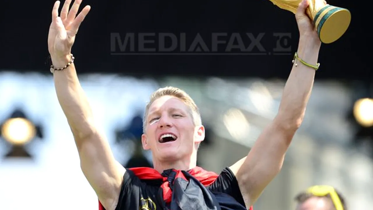 Bastian Schweinsteiger va fi noul căpitan al naţionalei Germaniei
