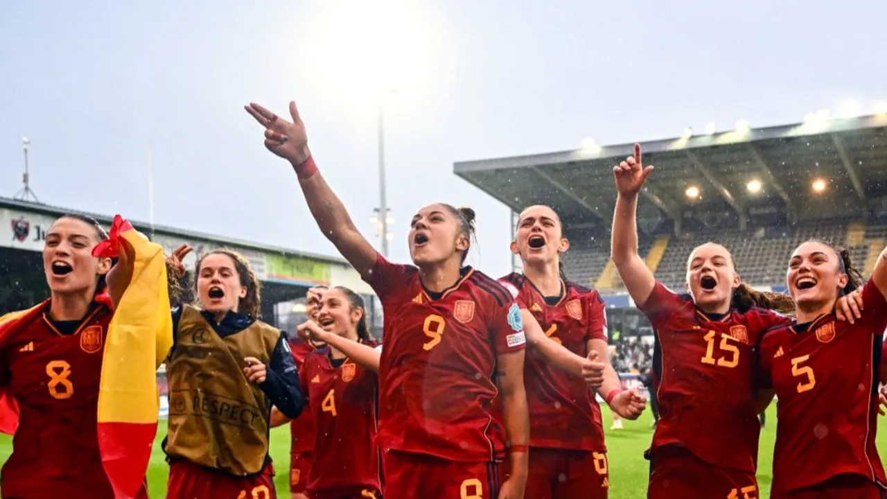 Spania este noua campioană europeană la fotbal feminin Under 19