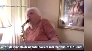 Această bătrânică nu este deloc o bunică obişnuită - VIDEO
