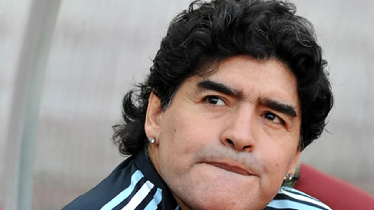 Maradona vrea să rămână la conducerea naţionalei Argentinei, până în 2011