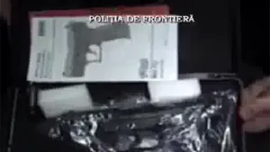 60 de pistoale cu gaz, descoperite într-un tren Viena-Bucureşti