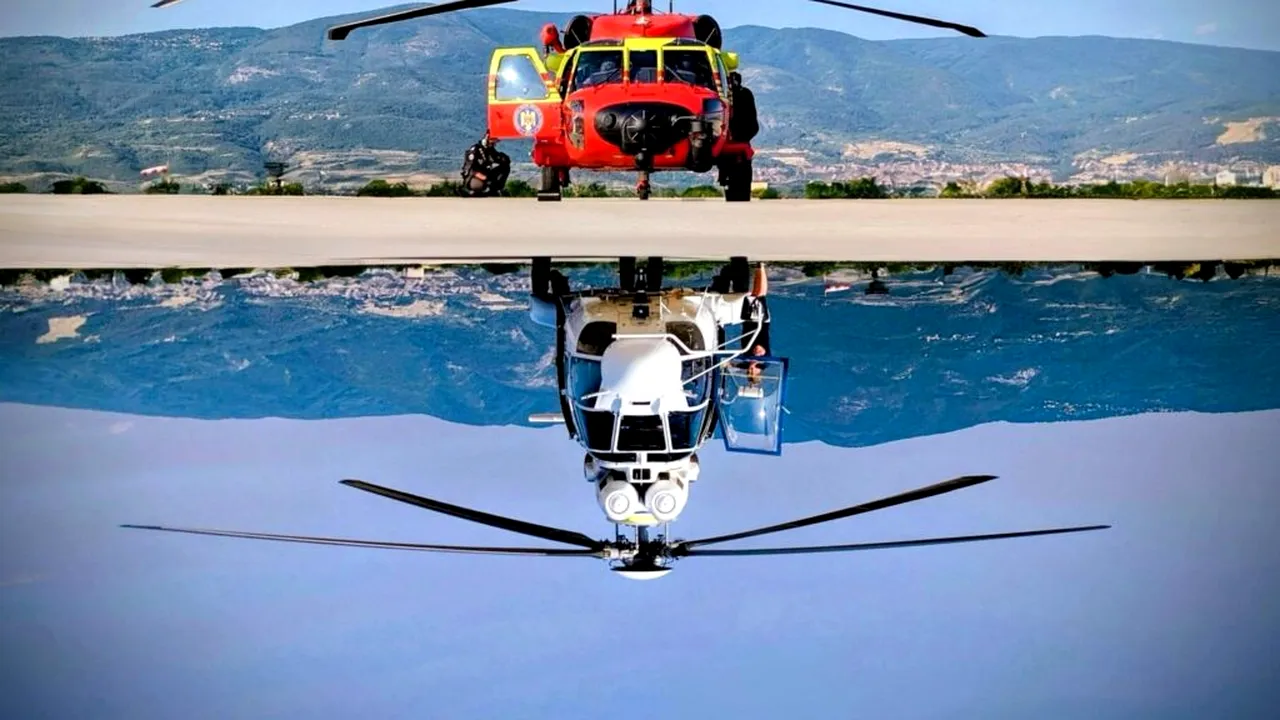 Elicopterul Black Hawk al MAI, erou în Bulgaria: 270 de tone de apă aruncate în lupta cu incendiile de vegetaţie
