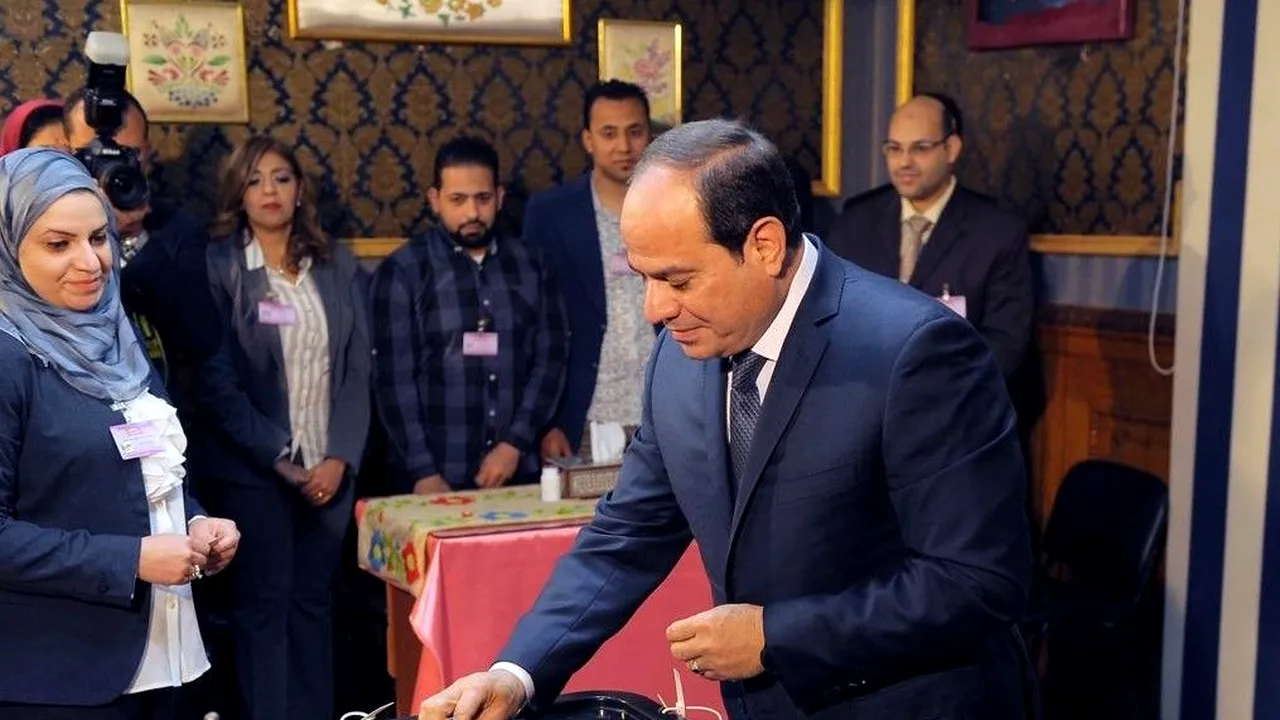 Abdel Fattah al-Sisi a câştigat alegerile prezidenţiale din Egipt cu 97% dintre voturi