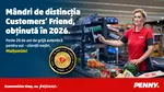 PENNY România obține certificarea internațională Customers’ Friend, o recunoaștere a relației de încredere construite cu clienții