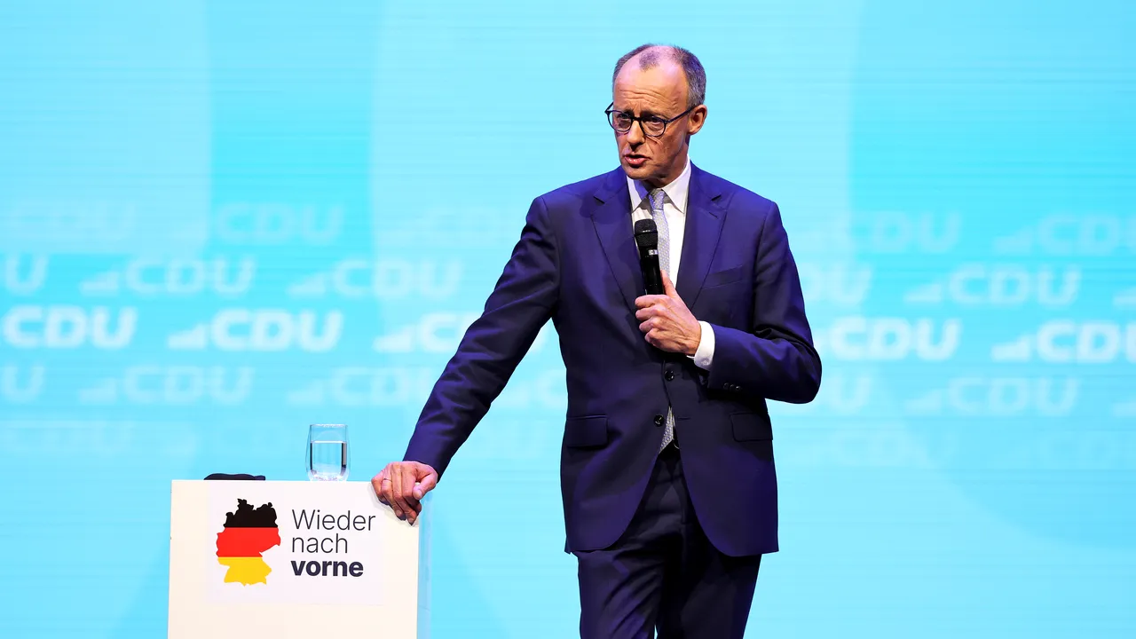 Contractele futures pe acţiunile germane şi euro au crescut ca urmare a victoriei lui Merz
