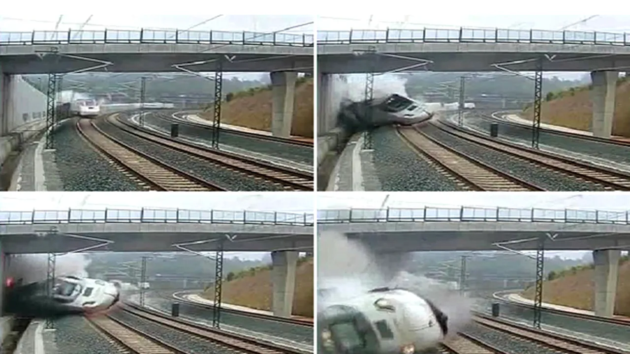 TRAGEDIA DIN SPANIA: Conductorul trenului deraiat, arestat preventiv