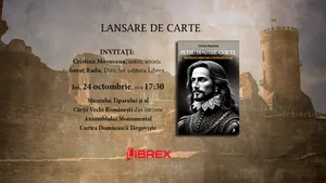 Istoricul Cristian Moşneanu va lansa la Curtea Domnească din Târgovişte un volum despre domnitorul Petru Dimitrie Cercel