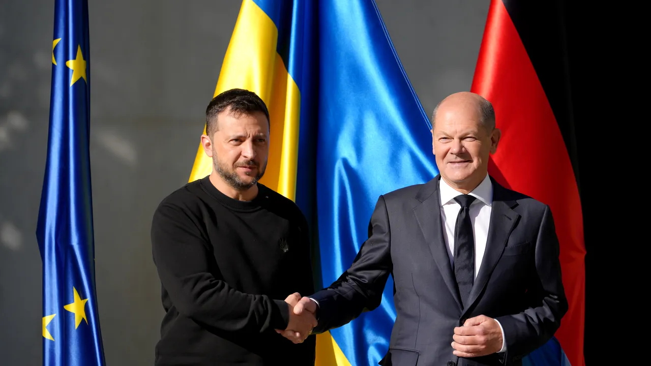 Războiul din Ucraina, ziua 961. Rusia îi alungă pe ucraineni din ţară: a început contraofensiva în Kursk cu 50.000 de soldaţi / Zelenski şi-a încheiat, la Berlin, turneul european cu „Planul de victorie” / Papei Francisc i-a dăruit un tablou cu semnificaţie