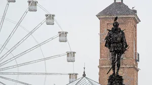 Furtuna Filomena în Spania. Coduri roşu, portocaliu şi galben de ninsoare, ploi şi vânt 