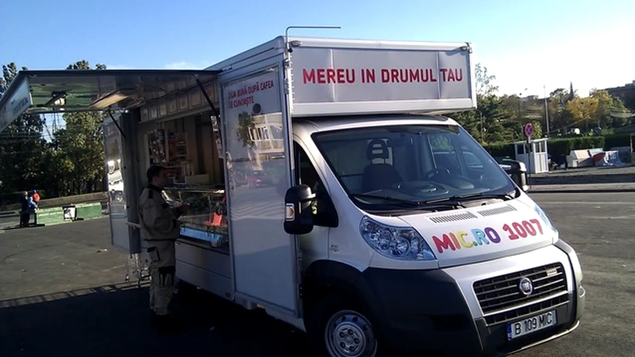 Magazinele pe roţi ale lui Patriciu au început vânzările. Vezi cum arată un Mic.ro mobil