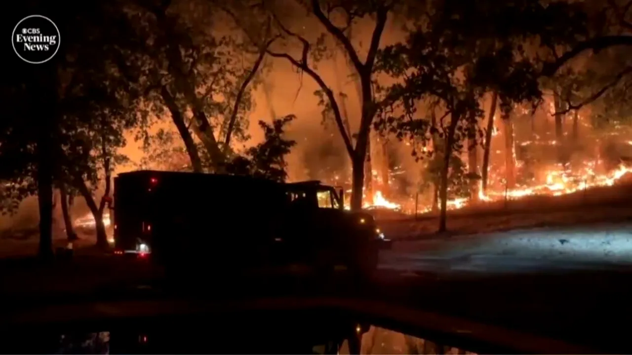 Incendiile din California devastează podgoriile din Napa Valley