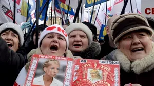 Mii de persoane au manifestat la Liov împotriva puterii ucrainene