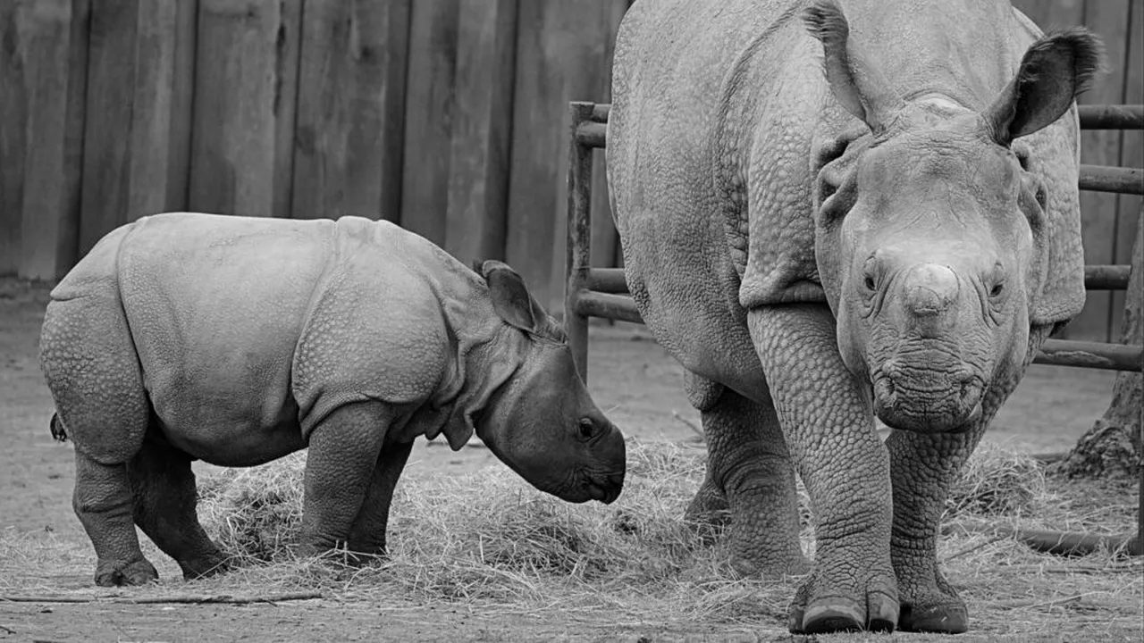 Un pui dintr-o specie aflată pe cale de dispariție s-a născut în captivitate. Este prima naștere după 18 ani