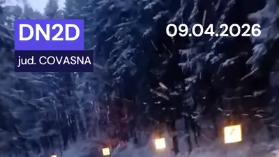 METEO Zăpada mieilor. Drumarii fac apel ca în minivacanța de Paște să se circule cu prudență, în condiții de iarnă