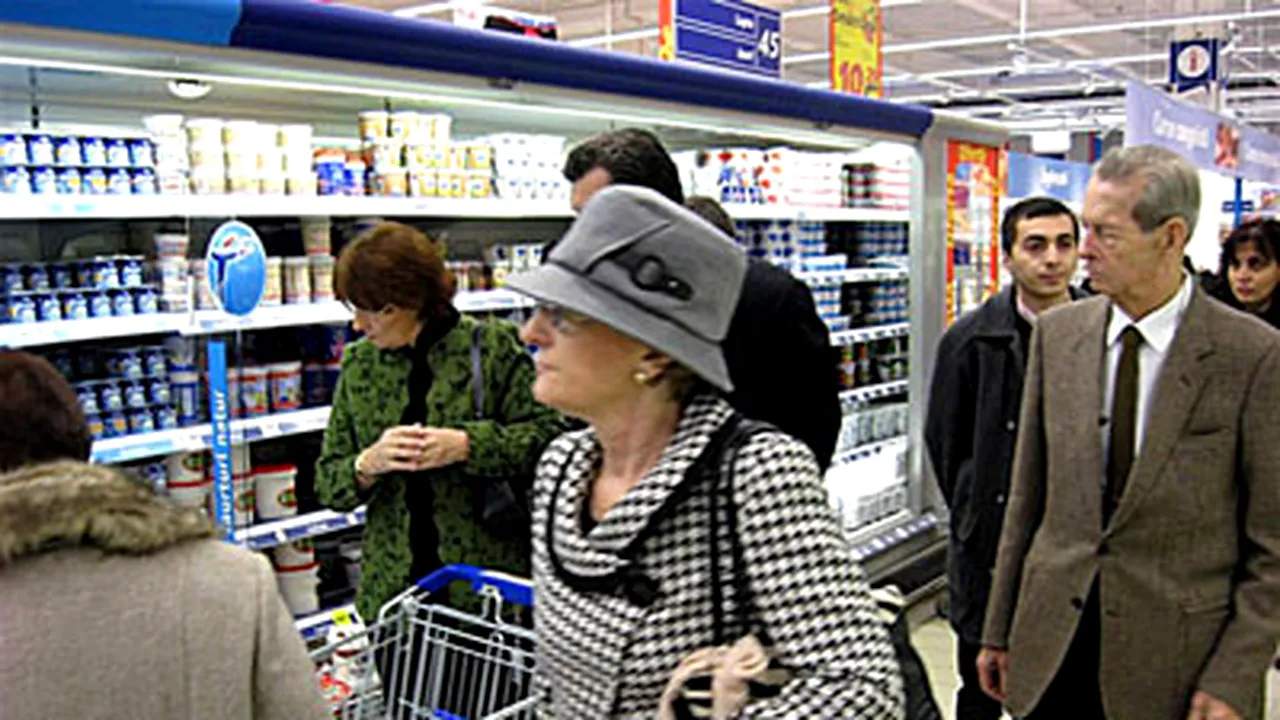 Familia regală, la cumpărături într-un hipermarket din Arad