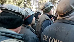 Minerii de la Mina Lonea au renunţat la protest