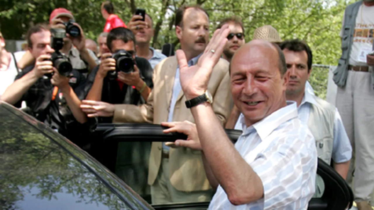 Băsescu a vizitat cariera Cârnic de la Roşia Montană