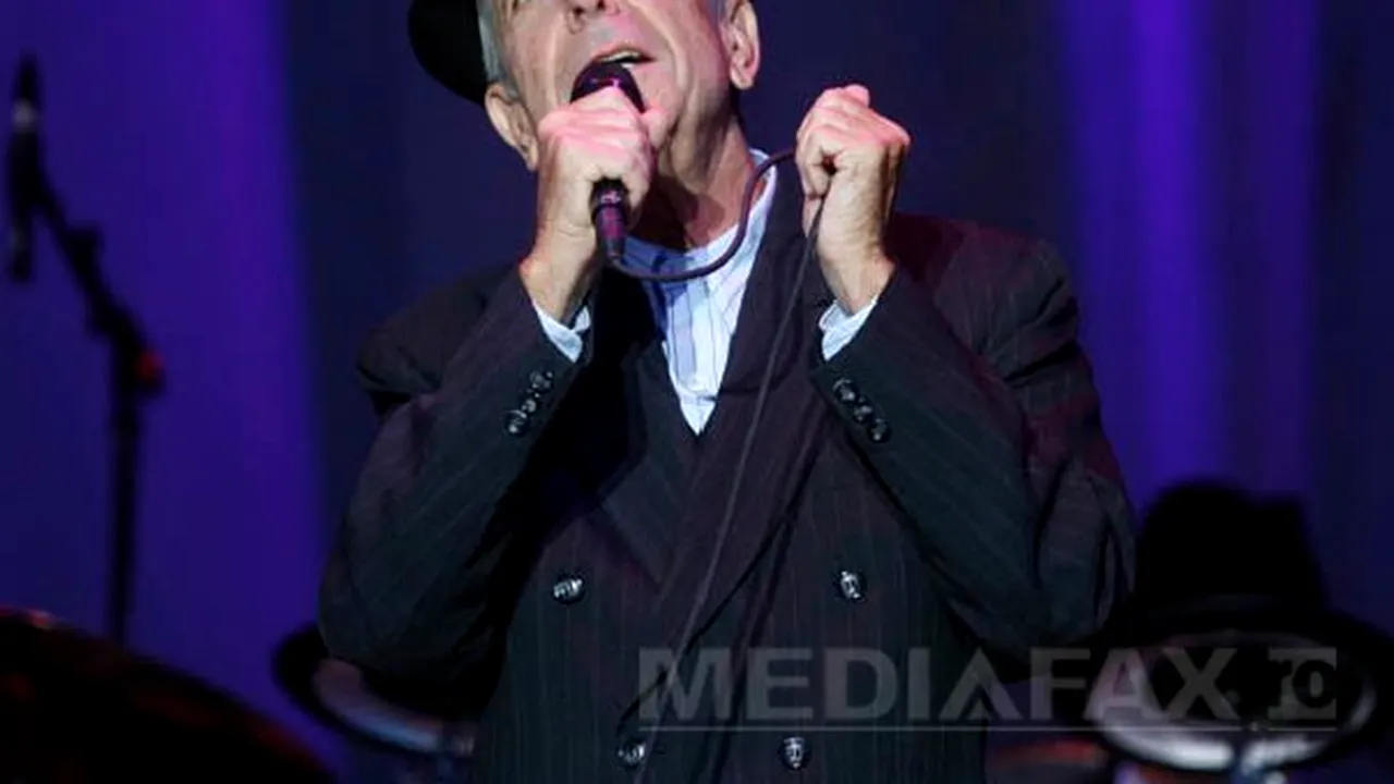 Concertul lui Leonard Cohen în Bucureşti: Pregătirile au intrat pe ultima sută de metri. Care sunt cerinţele artistului 