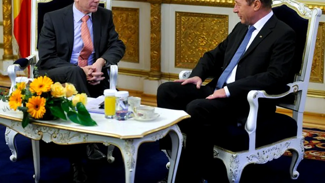 Băsescu lui Van Rompuy: Mandatul meu poate fi mai scurt. În România preşedintele poate fi suspendat