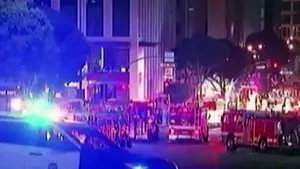 Explozie la o centrală electrică din centrul oraşului Los Angeles - VIDEO