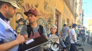 Circa 50 de tineri au protestat la Timişoara cerând construcţia unui skatepark - GALERIE FOTO 