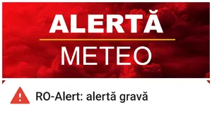  Avertizare de vijelie şi averse în Bucureşti şi în judeţul Ilfov. Mesaj RO ALERT