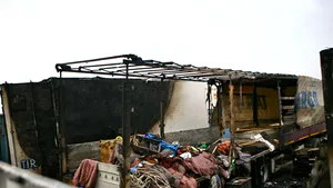 Incendiul de la Bragadiru, provocat de un aparat de gătit improvizat