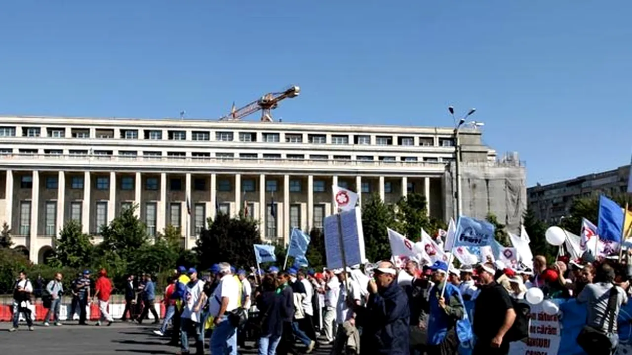 Patronatele şi Sindicatele din Chimie şi Petrochimie pichetează Guvernul şi Ministerul Economiei