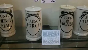 GALERIE FOTO Leacuri din coarne de cerb şi sânge de capră, expuse la Muzeul Farmaciei, din Cluj 