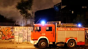 Incendiu la studiourile Cinecittà