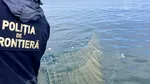 Sturioni braconați în Marea Neagră. Garda de Coastă a găsit plase ilegale de sute de metri