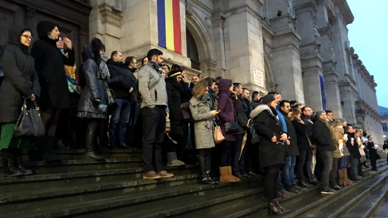 Bucharest Magistrates Stage Protests Against Government Judicial Decree