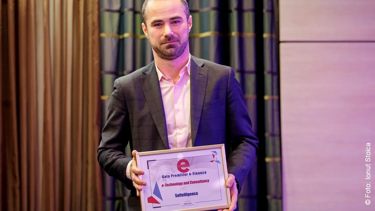 Softelligence premiată pentru e-Technology si Consultancy la a XXa Gală e-Finance
