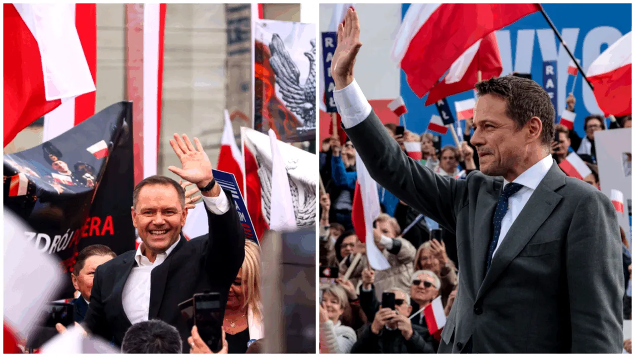 Alegeri prezidențiale în Polonia. Reuters: Viziunile pro-UE și MAGA se ciocnesc în turul 2 de duminică